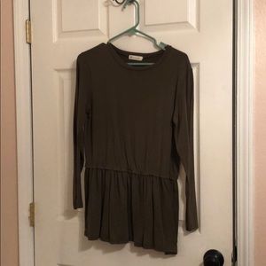 Green Long sleeve shirt